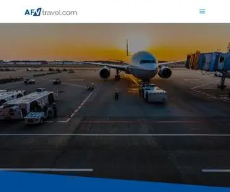 Afvtravel.com(Agence de Voyages au Cameroun) Screenshot