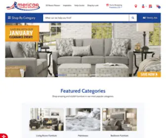 Afwonline.com(American Furniture Warehouse) Screenshot