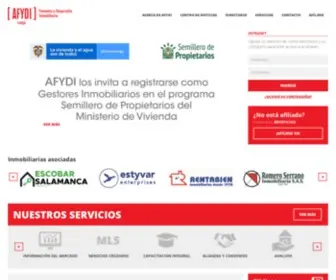 Afydi.com(Fomento y Desarrollo Inmobiliario) Screenshot