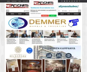 Afyoneshaber.com(Haberin Yeni Yüzü) Screenshot