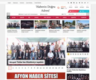 Afyonhabersitesi.com(Son Dakika Afyon Haberleri) Screenshot