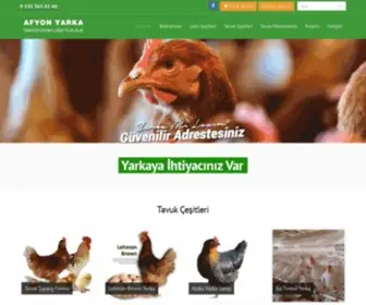 Afyonyarka.com.tr(TAVUK FİYATLARI) Screenshot