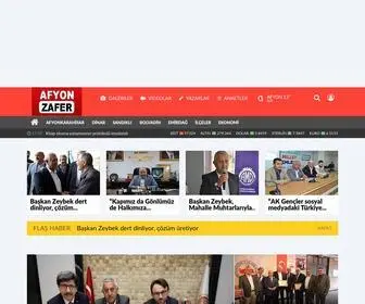 Afyonzafer.net(Afyon Zafer Gazetesi) Screenshot