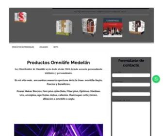 Afysociados.com(Productos Omnilife Medellin) Screenshot