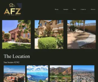 Afzeee.com(AFZ Sober Living Home) Screenshot