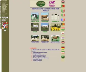 AG-Link.com(Bull Semen from Network Genetics and Taurus Artificial Insemination) Screenshot