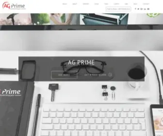 AG-Prime.com(Web solutions to accelerate your success) Screenshot