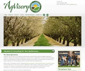 AG-Visory.com(AgVisory Valuation and Consulting for your AgriBusiness) Screenshot