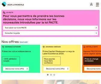 AG2Rlamondiale.fr(AG2R LA MONDIALE : mutuelle santé) Screenshot