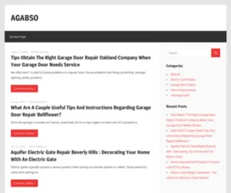 Agabso.com(Forsale Lander) Screenshot