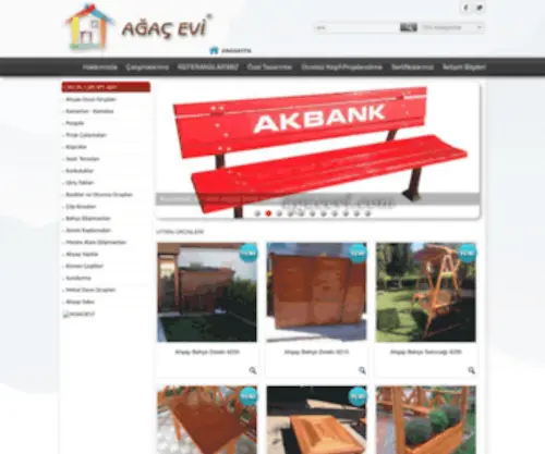 Agacevi.com(Ağaç Evi) Screenshot