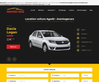 Agadir-Services.com(Location voiture Agadir aéroport pas cher) Screenshot