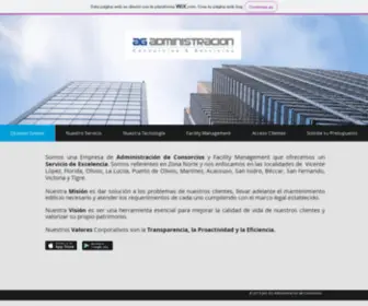 Agadmconsorcios.com.ar(Administración de Consorcios) Screenshot