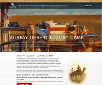 Agafaydesertluxurycamp.com(Agafay desert luxury camp) Screenshot