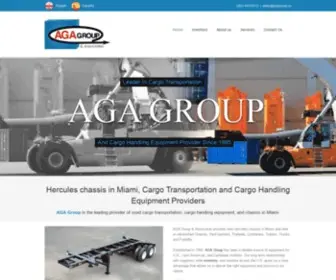 Agagroup.us(Hercules chassis in Miami) Screenshot