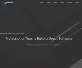 Againsoft.com(E-commerce Website Development) Screenshot
