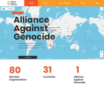 Against-Genocide.org(Alliance) Screenshot