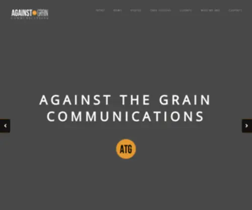 Againstgrain.com(Against The Grain) Screenshot