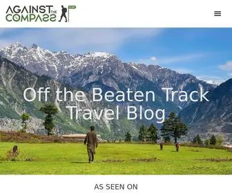 Againstthecompass.com(Off the Beaten Track Travel Blog) Screenshot