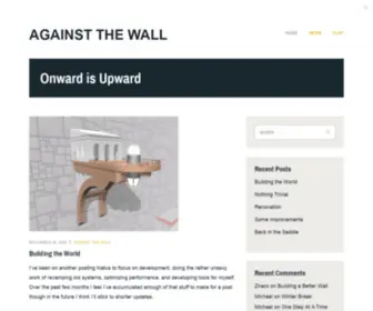 Againstthewallgame.com(Onward is Upward) Screenshot