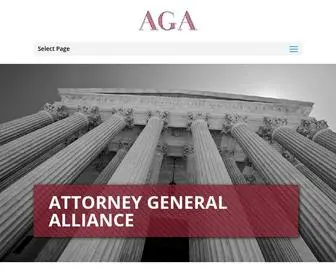 Agalliance.org(Attorney General Alliance) Screenshot