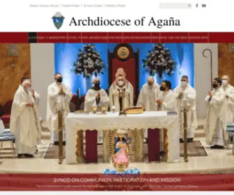 Aganaarch.org(Archdiocese of Agana) Screenshot