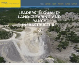 Agandlandservices.com(Land Clearing) Screenshot