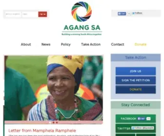 Agangsa.org.za(Agang SA) Screenshot