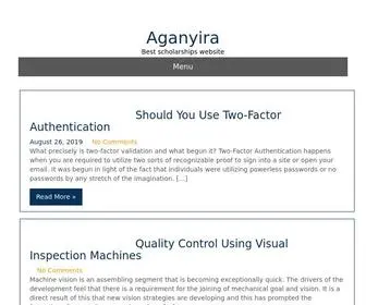 Aganyira.xyz(Best scholarships website) Screenshot