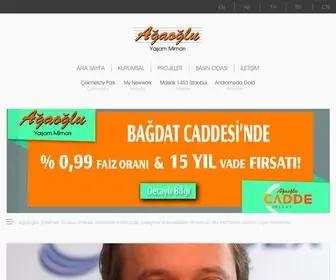 Agaoglu.com.tr(Ağaoğlu) Screenshot