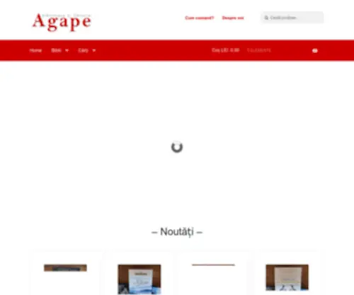 Agape.ro(Agape) Screenshot