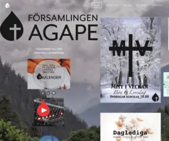Agape.se(Församlingen) Screenshot