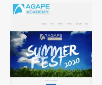 Agapeacademy.org(Agape Academy) Screenshot