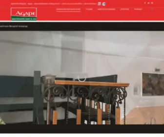 Agapeapartmani.com(Apartmani Beograd) Screenshot