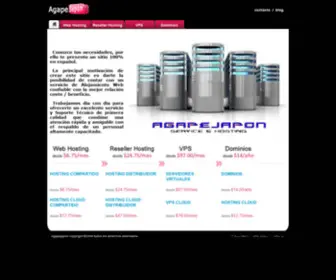 Agapejapon.com(Agapejapón) Screenshot