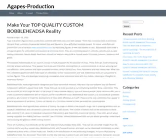 Agapes-Production.com(Agapes Production) Screenshot