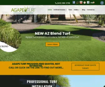 Agapeturf.com(Agape Turf LLC) Screenshot