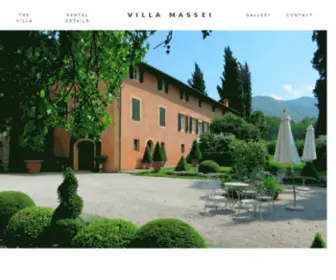 Agardeninlucca.com(Villa Massei) Screenshot