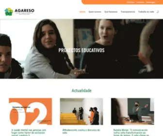 Agareso.org(Reporteiros galegos solidarios) Screenshot