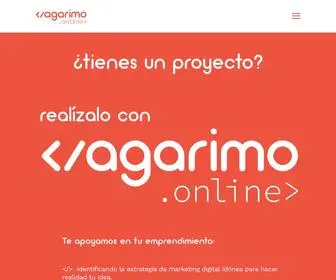 Agarimo.online(Diseño Web Profesional Y Marketing 100% Efectivo) Screenshot