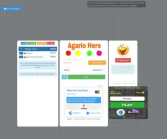 Agario-Here.com(Agario unblocked) Screenshot