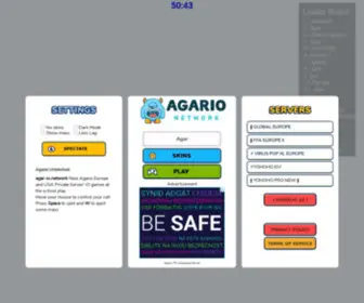 Agario.network(Agario Game's) Screenshot