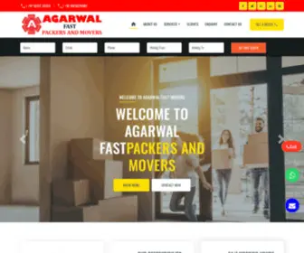 Agarwalfastmovers.com(Agarwal Fast Moving) Screenshot