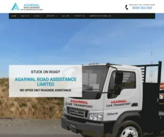 Agarwalroadassist.com(Agarwal Road Assistance Limited) Screenshot