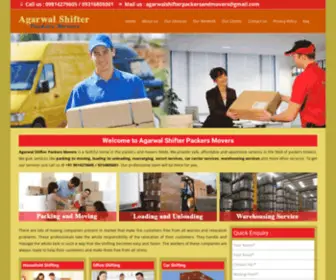 Agarwalshifterpackersmovers.in(Agarwal Shifter Packers Movers) Screenshot