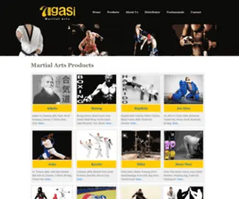 Agasimartialarts.com(Agasi Martial Arts) Screenshot