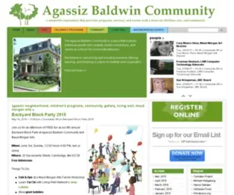 Agassiz.org(Agassiz Baldwin Community) Screenshot