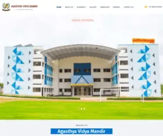 Agasthyavidyamandirhosur.com(Agasthya Vidya Mandir School) Screenshot