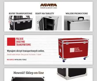 Agata.pl(AGATA Flightcases) Screenshot