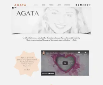 Agatamusic.com(AGATA) Screenshot